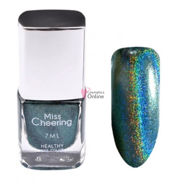 Lac de unghii Holografic 3D Caiuro Cod 11 Blue-Turcoaz